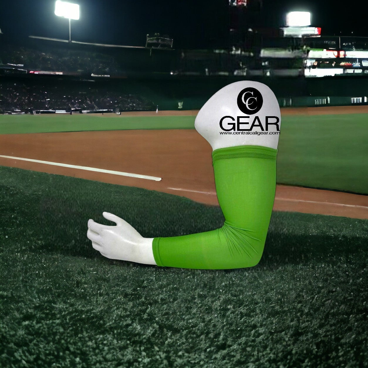 Style 094 – Solid Neon Green Sleeve