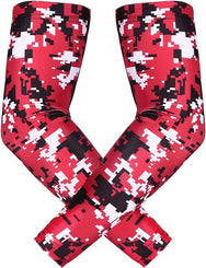 Red/Black/White Digital Camo Sleeve