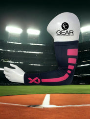 Black Elite w/ Breast Cancer Ribbon Sleeve