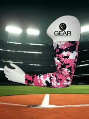 Pink/Black/White Digital Camo Sleeve