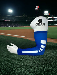 Royal Blue w/ White Stripe Sleeve