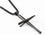 Bat Cross Chain - Black